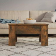 Detailed information about the product Coffee Table Smoked Oak 79x49x41 Cm Engineered Wood