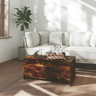 Detailed information about the product Coffee Table Smoked Oak 90x50x41.5 cm Engineered Wood