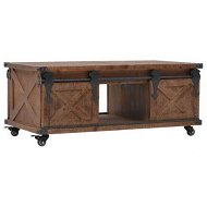 Detailed information about the product Coffee Table Solid Fir Wood 91x51x38 Cm Brown