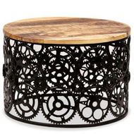 Detailed information about the product Coffee Table Solid Mango Wood 60x40 Cm