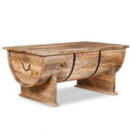 Detailed information about the product Coffee Table Solid Mango Wood 88x50x40 Cm