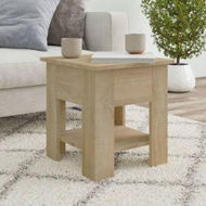 Detailed information about the product Coffee Table Sonoma Oak 40x40x42 Cm Engineered Wood