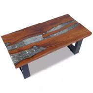 Detailed information about the product Coffee Table Teak Resin 100x50 Cm