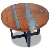 Detailed information about the product Coffee Table Teak Resin 60 Cm