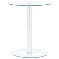 Detailed information about the product Coffee Table Transparent 40 cm Tempered Glass