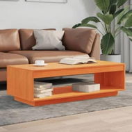 Detailed information about the product Coffee Table Wax Brown 110x50x33.5 cm Solid Wood Pine