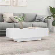 Detailed information about the product Coffee Table White 100x49.5x31 cm Engineered Wood