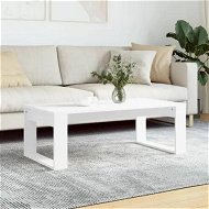 Detailed information about the product Coffee Table White 102x50x35 cm Engineered Wood