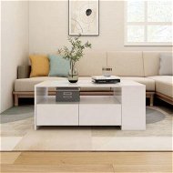 Detailed information about the product Coffee Table White 102x55x42 cm Engineered Wood