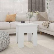 Detailed information about the product Coffee Table White 40x40x42 Cm Engineered Wood