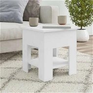 Detailed information about the product Coffee Table White 40x40x42 cm Engineered Wood