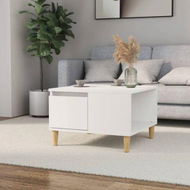 Detailed information about the product Coffee Table White 55x55x36.5 Cm Engineered Wood.