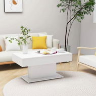 Detailed information about the product Coffee Table White 96x50x45 Cm Engineered Wood