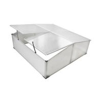 Detailed information about the product Cold Frame 4 Lids 108x41x110 Cm