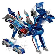 Detailed information about the product Collision Transforming Car Toyï¼ŒTransformation Car Toy with Crash and Transform Feature ï¼Œfor Age 3 Up Boys and Girls, Blue