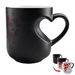 Color Changing Magic Ceramic Mug Funny Color Changing Coffee Cup with Handle That Reveals Surprise Design When Filled with Hot Beverage Romantic Gift (1pc). Available at Crazy Sales for $14.99