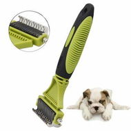 Detailed information about the product Comb Professional Dog Demat And Dog Brush Long Dog Grooming Rake Effectively Reduces Hair Loss Up To 95