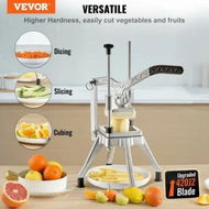 Detailed information about the product Commercial Chopper Commercial Vegetable Chopper with 4 Blades Fruits Dicer