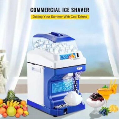 Commercial Ice Shaver Ice Shaving Machine Crusher Snow Cone Maker 200KG/H