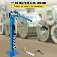 Detailed information about the product Compact Bender Metal Manual Floor Type 7 Dies 1-3' Fabrication Metal Pedestal Solid Handle Telescoping Mountable 117.2cm Handle Rod Tube