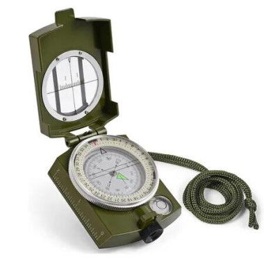 Compass, Hiking Compass for Survival with Lensatic, Waterproof Durable and Pocket Sized