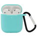 Compatible AirPods Case Cover Silicone Protective Skin For Apple AirPod Case (1 Pack) Turquoise.. Available at Crazy Sales for $14.95