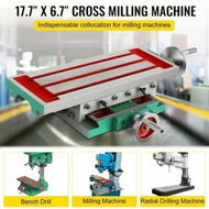 Detailed information about the product Compound Milling Machine Worktable 450x170mm 2 Axis Cross Slide Drill Vise