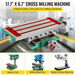 Compound Milling Machine Worktable 450x170mm 2 Axis Cross Slide Drill Vise. Available at Crazy Sales for $309.95