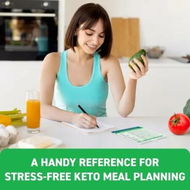 Detailed information about the product Comprehensive Keto Cheat Sheet Magnets and Booklet for Beginners