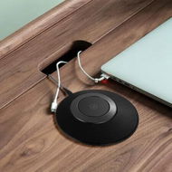 Detailed information about the product Conference USB Microphone, Omnidirectional Microphone with Mute Key,Computer Desktop Mic for Online Meeting/Class