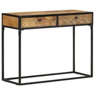 Detailed information about the product Console Table 100x35x75 cm Solid Mango Wood