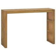 Detailed information about the product Console Table 110x35x75 cm Solid Teak Wood