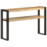 Detailed information about the product Console Table 120x30x75 cm Rough Mango Wood