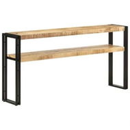 Detailed information about the product Console Table 150x30x75 cm Rough Mango Wood