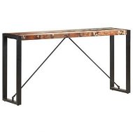Detailed information about the product Console Table 150x35x76 cm Solid Reclaimed Wood