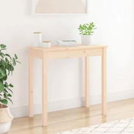 Detailed information about the product Console Table 80x40x75 cm Solid Wood Pine