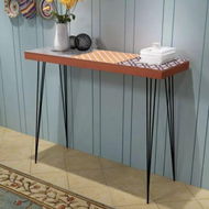 Detailed information about the product Console Table 90x30x71.5 Cm Brown.