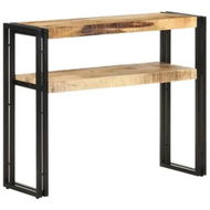 Detailed information about the product Console Table 90x30x75 cm Rough Mango Wood