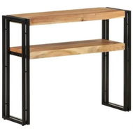 Detailed information about the product Console Table 90x30x75 cm Solid Acacia Wood