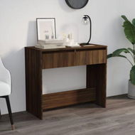 Detailed information about the product Console Table Brown Oak 89x41x76.5 Cm Engineered Wood.