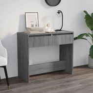 Detailed information about the product Console Table Grey Sonoma 89x41x76.5 Cm Engineered Wood.