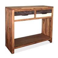 Detailed information about the product Console Table Solid Acacia Wood 86x30x75 Cm