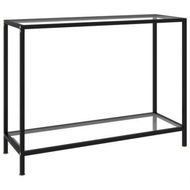 Detailed information about the product Console Table Transparent 100x35x75 Cm Tempered Glass