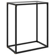 Detailed information about the product Console Table Transparent 60x35x75 Cm Tempered Glass