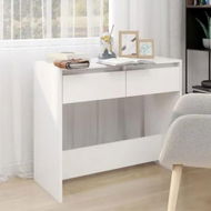 Detailed information about the product Console Table White 89x41x76.5 cm Engineered Wood