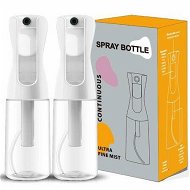 Detailed information about the product Continuous Spray Bottles For Hair,Ultra Fine Mist Sprayer(200ml/6.8oz 2Pack),Refillable Water Mister for Cleaning,Hairstyling,Plants,Misting & Skin Care Clear