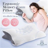 Detailed information about the product Contour Bed Pillow Cervical Memory Foam Cushion Neck Shoulder Support Ergonomic Pain Relief Side Back Stomach Sleeper Breathable Pillowcase