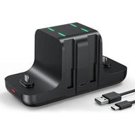 Detailed information about the product Controller Charger Dock for Nin-tendo Switch Pro Controller and Joy con, 6 in 1 Fast Charging Dock Station for Switch