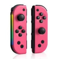 Detailed information about the product Controller for Nin-tendo Switch, Replacement Wireless Controllers with RGB Light, Dual Vibration, Wake-up, Motion Control