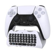 Detailed information about the product Controller Keyboard Keypad Compatible with PS5/PS5 Pro-Wireless Bluetooth Game Chatpad Keyboard,47 Keys Keypad-Built-In Speaker & 3.5mm Headset Audio Jack